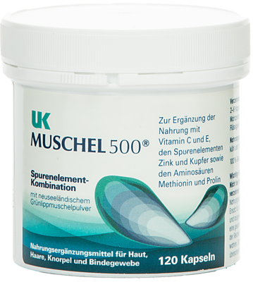 UK Muschel 500 Kapseln