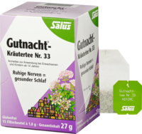 GUTNACHT Kräutertee Nr.33 Salus Filterbeutel