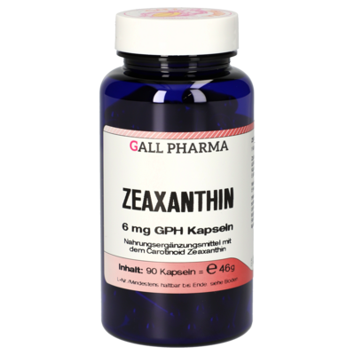 ZEAXANTHIN 6 mg GPH Kapseln