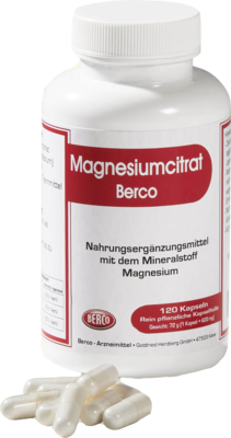 MAGNESIUMCITRAT Berco Kapseln