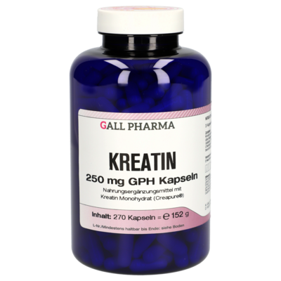 KREATIN 250 mg GPH Kapseln