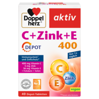 DOPPELHERZ C+Zink+E Depot Tabletten