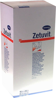 ZETUVIT Saugkompressen steril 10x20 cm