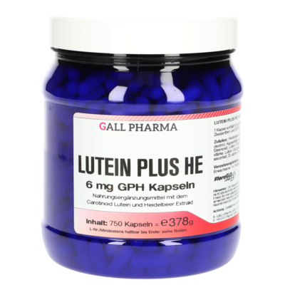 LUTEIN PLUS HE 6 mg GPH Kapseln