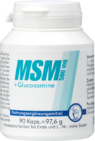 MSM 500 mg+Glucosamine Kapseln