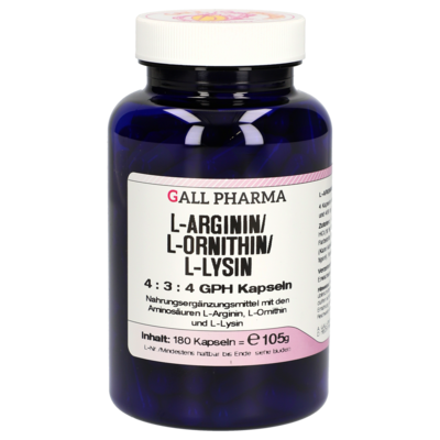 L-ARGININ/L-ORNITHIN/L-Lysin 4:3:4 GPH Kapseln