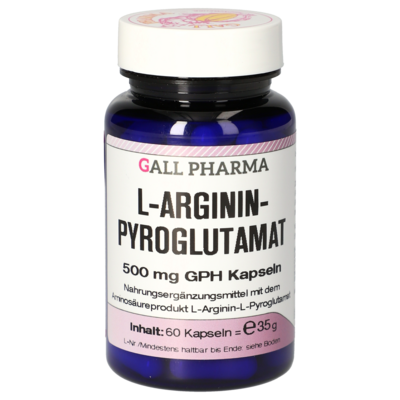 L-ARGININPYROGLUTAMAT 500 mg GPH Kapseln