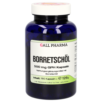 BORRETSCHÖL 500 mg GPH Kapseln