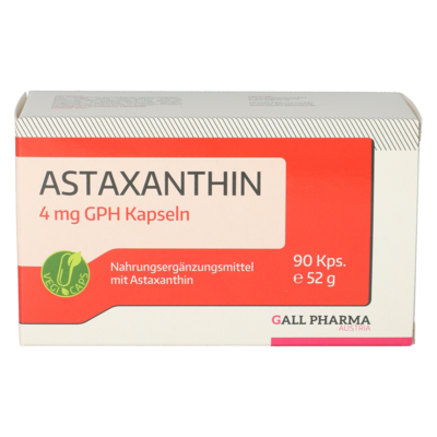 ASTAXANTHIN 4 mg GPH Kapseln