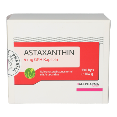 ASTAXANTHIN 4 mg GPH Kapseln