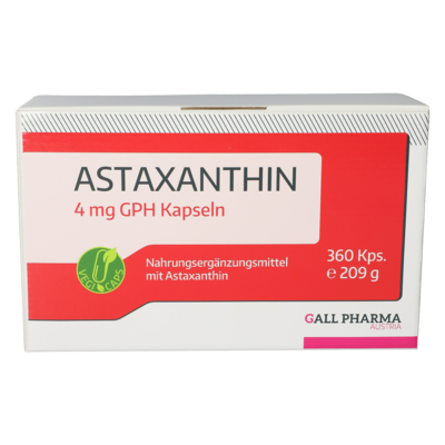 ASTAXANTHIN 4 mg GPH Kapseln