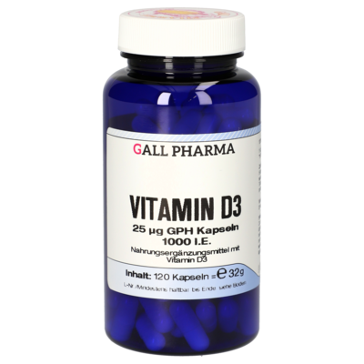 VITAMIN D3 25 µg GPH Kapseln