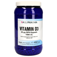 VITAMIN D3 25 µg GPH Kapseln