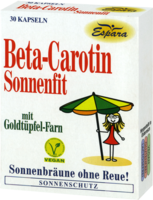 BETA CAROTIN SONNENFIT Kapseln