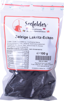 SEEFELDER salzige Lakritz-Ecken KDA