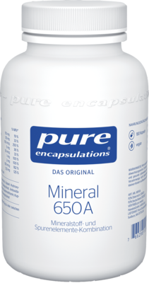 PURE ENCAPSULATIONS Mineral 650A Kapseln