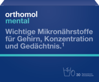 ORTHOMOL mental Granulat/Kapseln 30 Tage Kombip.