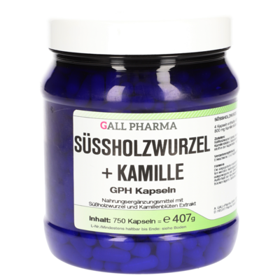 SÜSSHOLZWURZEL+Kamille GPH Kapseln