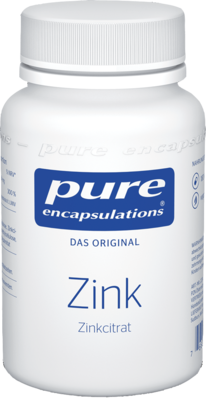 PURE ENCAPSULATIONS Zink Zinkcitrat Kapseln