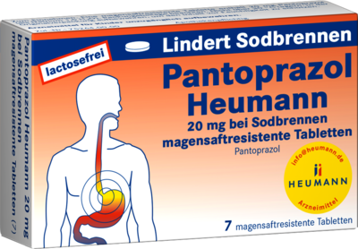 PANTOPRAZOL Heumann 20 mg b.Sodbrennen msr.Tabl.