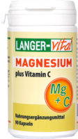 MAGNESIUM+VITAMIN C 180 mg/Tag Kapseln