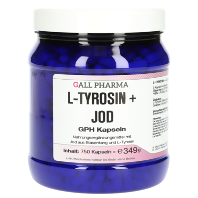 L-TYROSIN+JOD GPH Kapseln