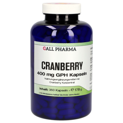 CRANBERRY 400 mg GPH Kapseln