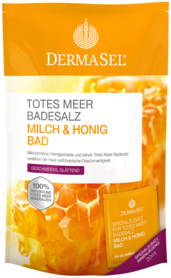 DERMASEL Totes Meer Badesalz+Milch&Honig SPA