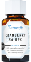 NATURAFIT Cranberry 36 OPC Kapseln