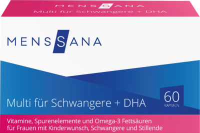 MULTI FÜR Schwangere+DHA MensSana Kapseln