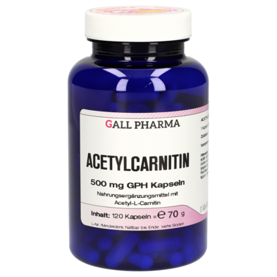 ACETYLCARNITIN 500 mg GPH Kapseln