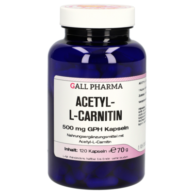 ACETYL-L-CARNITIN 500 mg GPH Kapseln