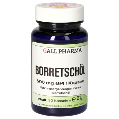 BORRETSCHÖL 500 mg GPH Kapseln