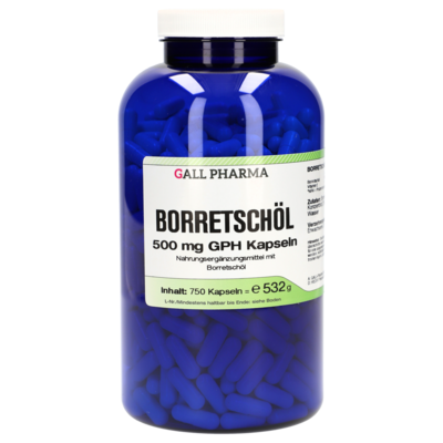 BORRETSCHÖL 500 mg GPH Kapseln