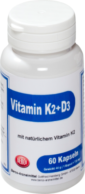 VITAMIN K2+D3 Berco Kapseln