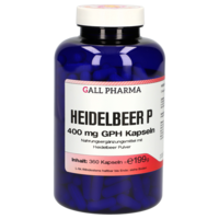 HEIDELBEER P 400 mg Kapseln