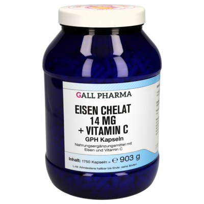 EISEN CHELAT 14 mg+Vitamin C GPH Kapseln