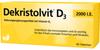 DEKRISTOLVIT D3 2000 I.E. Tabletten