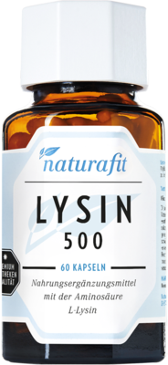 NATURAFIT Lysin 500 Kapseln