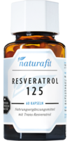 NATURAFIT Resveratrol 125 Kapseln