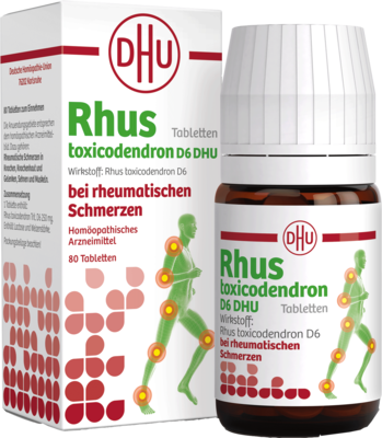 RHUS TOXICODENDRON D 6 Tabl.bei rheumat.Schmerzen