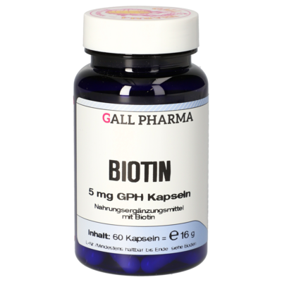 BIOTIN 5 mg GPH Kapseln