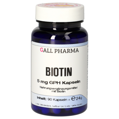 BIOTIN 5 mg GPH Kapseln