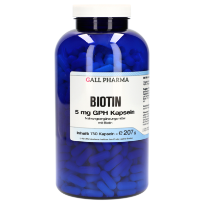 BIOTIN 5 mg GPH Kapseln