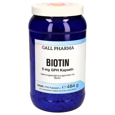 BIOTIN 5 mg GPH Kapseln