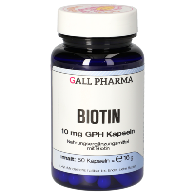 BIOTIN 10 mg GPH Kapseln