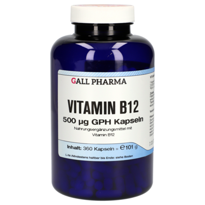 VITAMIN B12 500 µg GPH Kapseln