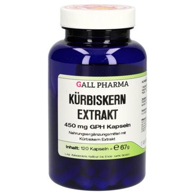 KÜRBISKERN EXTRAKT 450 mg GPH Kapseln