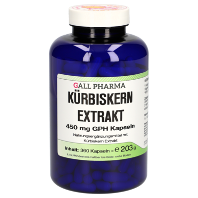 KÜRBISKERN EXTRAKT 450 mg GPH Kapseln