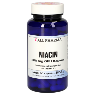 NIACIN 500 mg GPH Kapseln